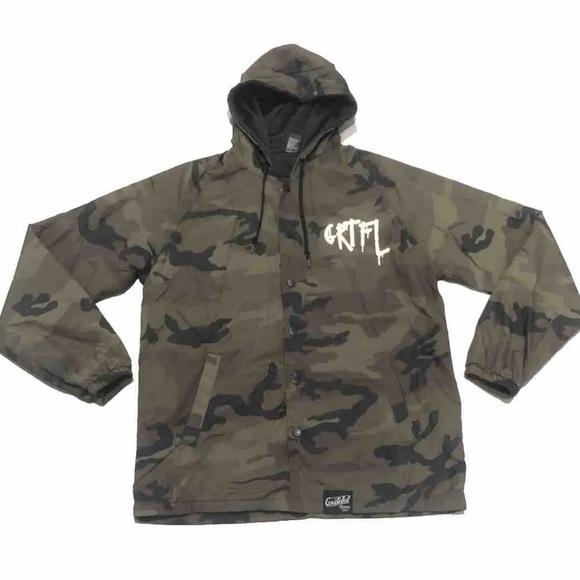 Grateful Premium Quality Camo Jacket Windbreaker “Stay Humble Hustle Hard” - Picture 2 of 9